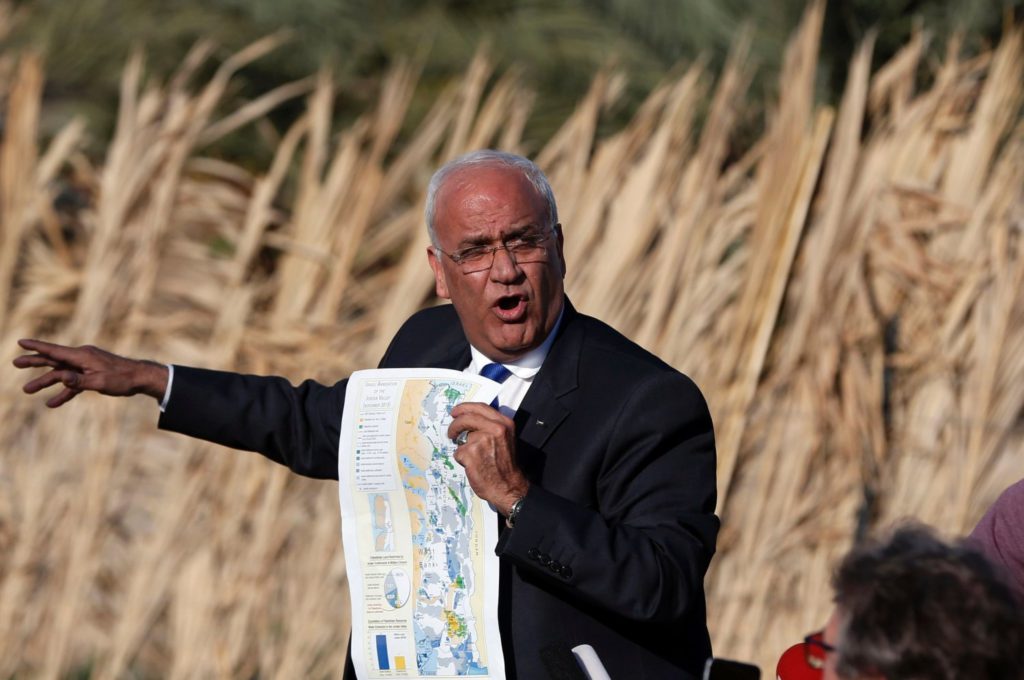 Longtime chief Palestinian negotiator Saeb Erekat dies