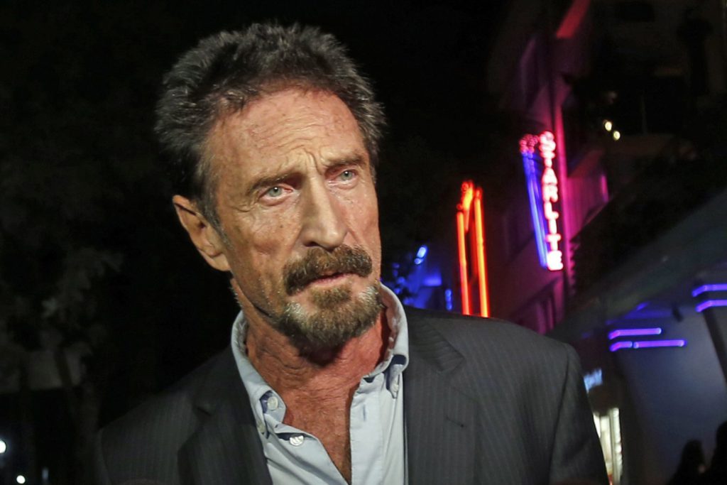 Antivirus pioneer John McAfee found dead in prison after extradition ruling