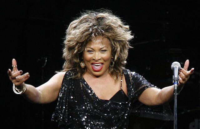 Tina Turner performs in a concert in Cologne, Germany on Jan. 14, 2009. Turner, the unstoppable singer and stage performer, died Tuesday, after a long illness at her home in Küsnacht near Zurich, Switzerland, according to her manager. She was 83.