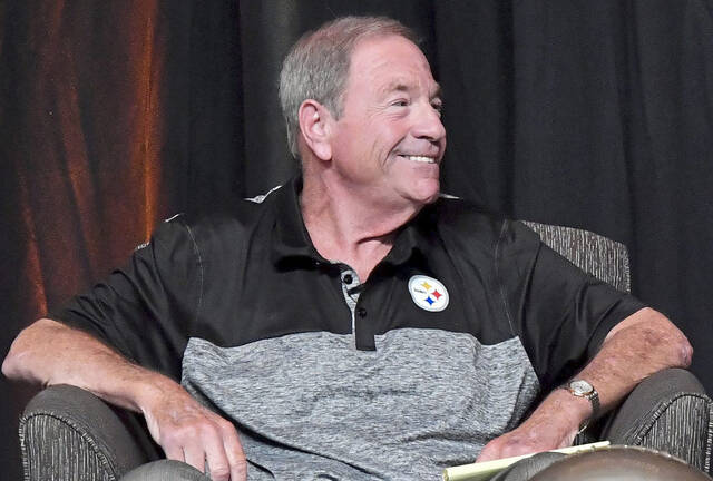 Stan Savran at the Steelers Hall of Honor induction July 30, 2022