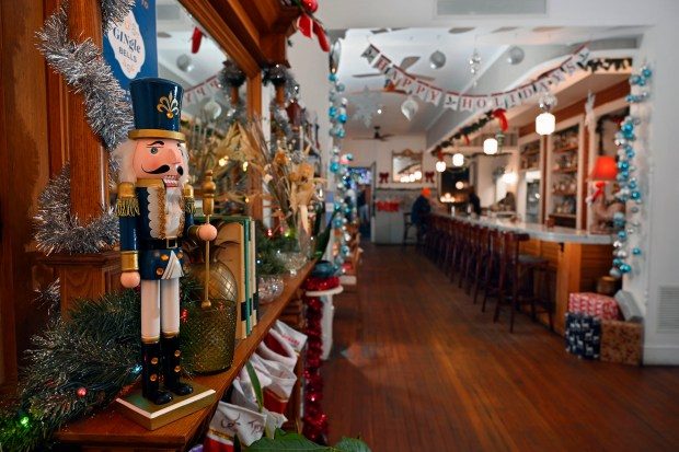 Dutch Courage and other Baltimore bars are decking the halls this holiday season in a bid to boost sales and holiday cheer.