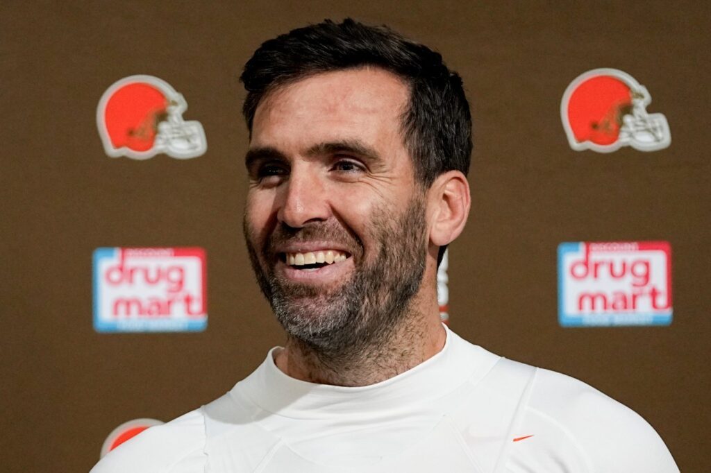 How Joe Flacco’s wife, dad and the rest of the Flacco Flock helped get him back in the game and on the road to the Super Bowl with Browns