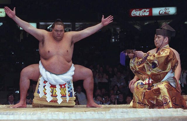 Sumo legend Akebono, first U.S.-born yokozuna, dies at 54 in Japan