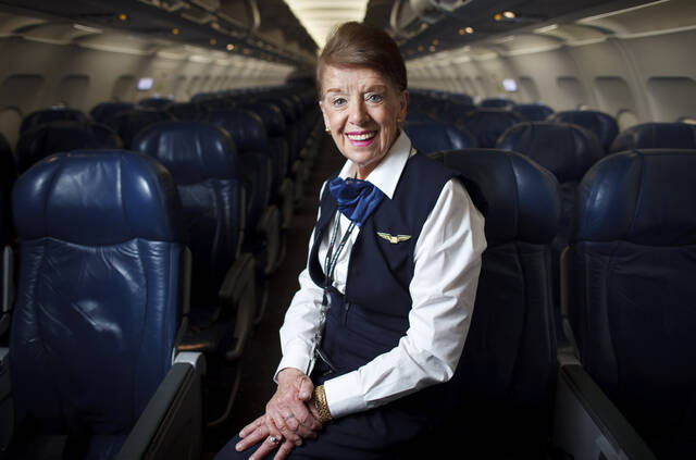 Bette Nash, who was named the world’s longest-serving flight attendant, dies at 88