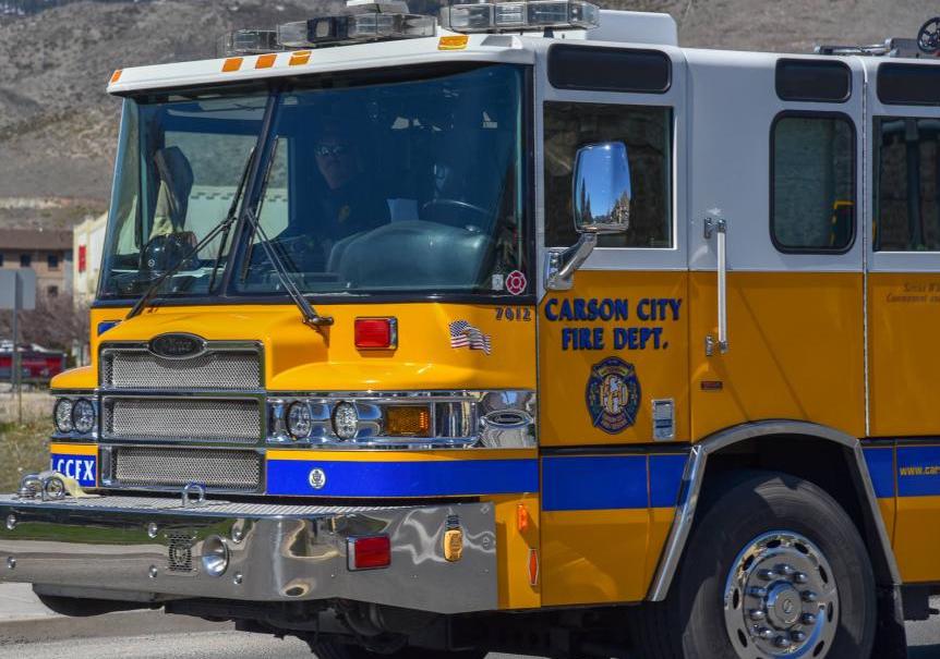 Carson City Fire Department called to brush fire at Combs Canyon, Vista Ariana