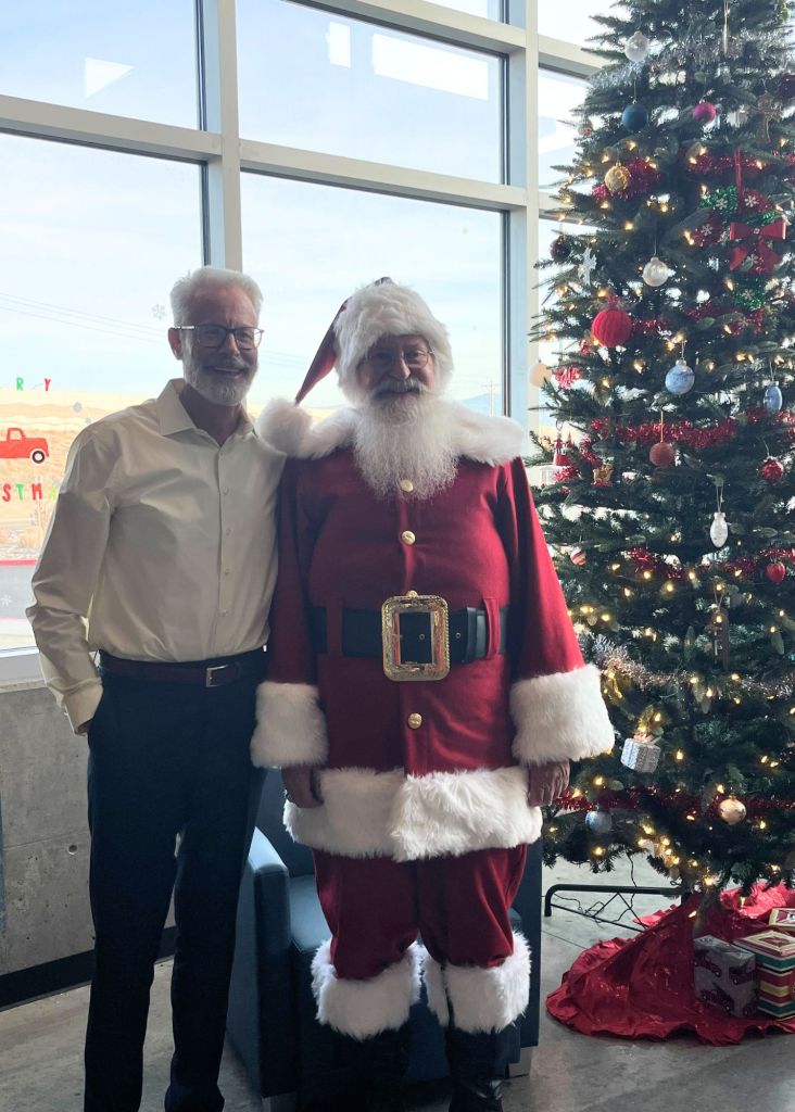 Photo Submission: Dirk Roper as Santa Clause at the Boys and Girls Clubs of Western Nevada Holiday Party