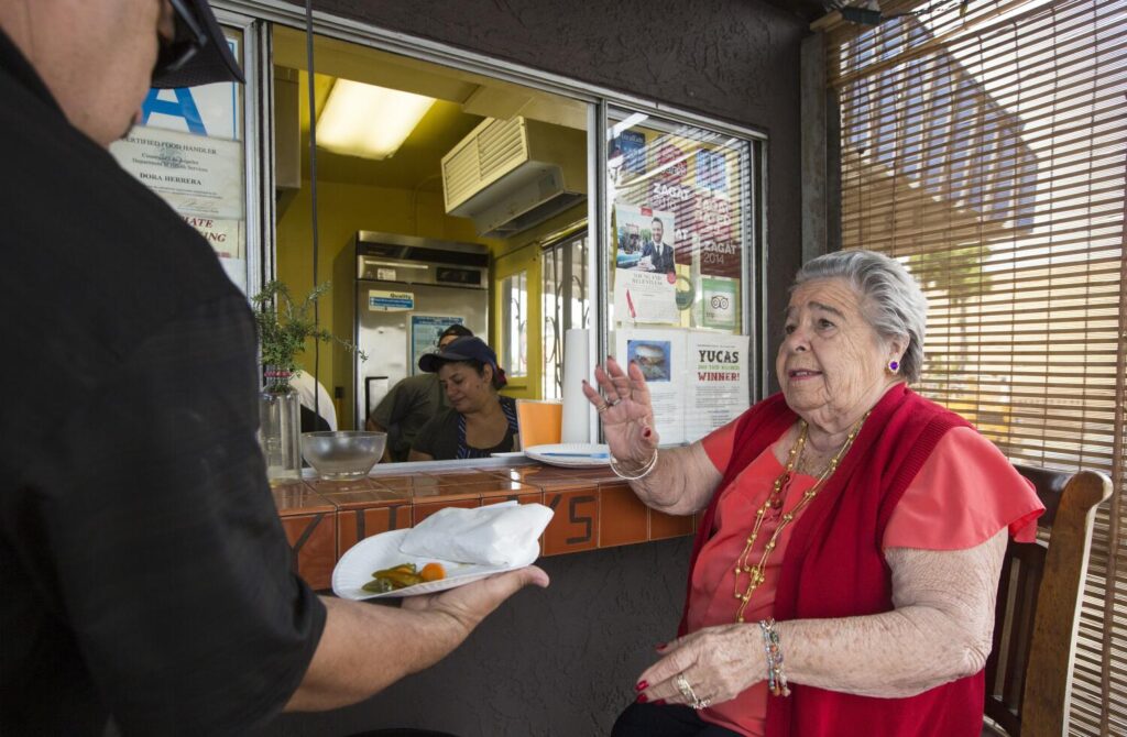 Socorro Herrera, founder of tiny Los Feliz taco stand Yuca’s Hut, dies