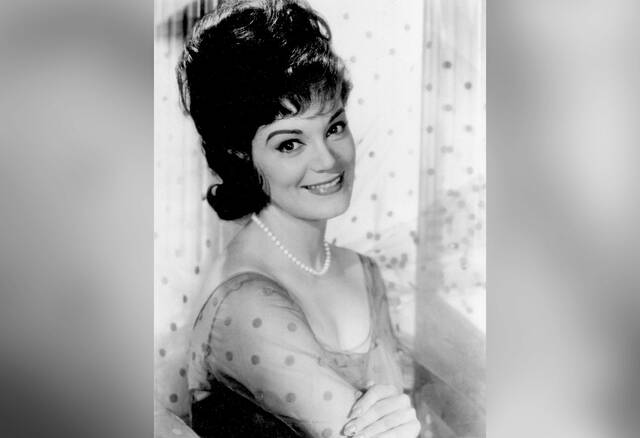 Singer Connie Francis is shown in 1964.