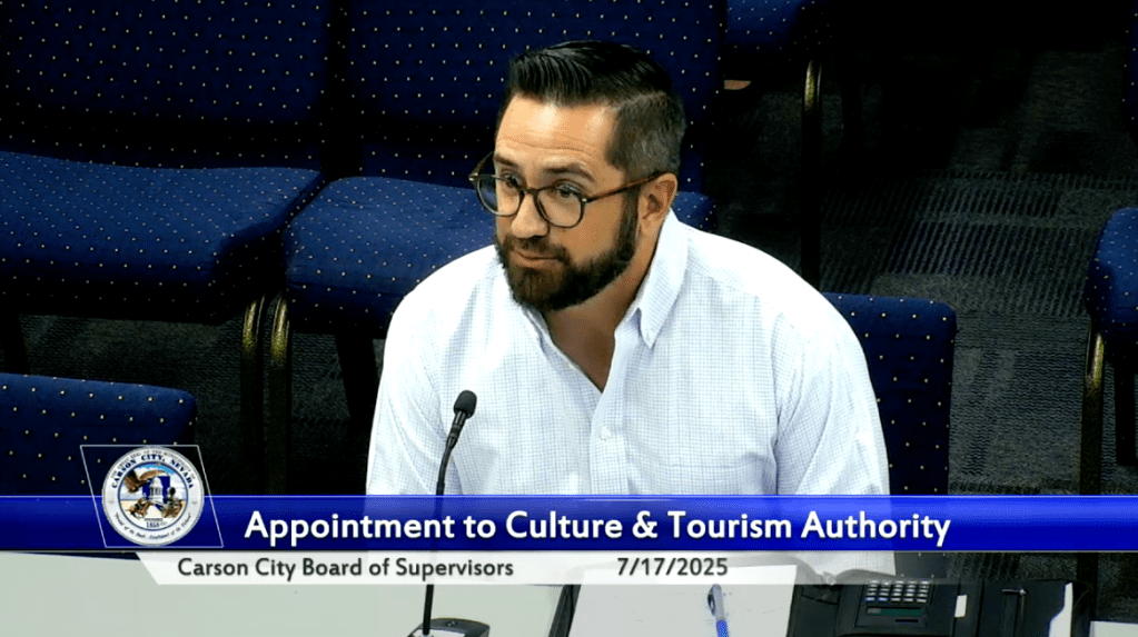 Carson City Board of Supervisors pick Garrett Lepire to Carson City Culture and Tourism Board