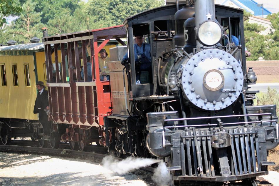 Train rides this weekend at Railroad Museum in Carson City, Heritage Days returns to Virginia City
