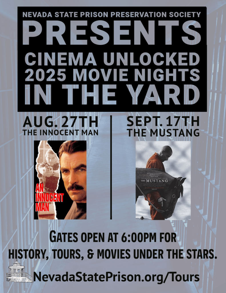 Cinema Unlocked hosts movie night at Nevada State Prison August 27