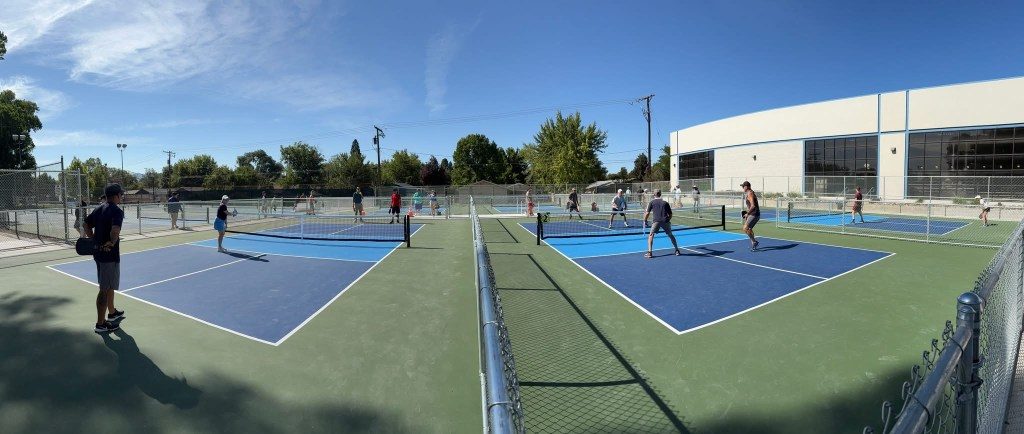 Mills Park Pickleball Courts Project is complete, now open to the public