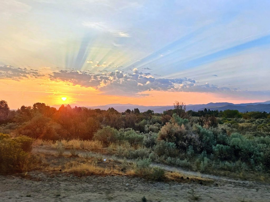 Reader photo: Sunrise over Carson City