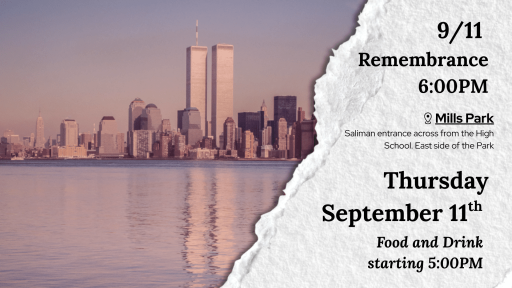 9/11 Remembrance happening Thursday at Mills Park in Carson City