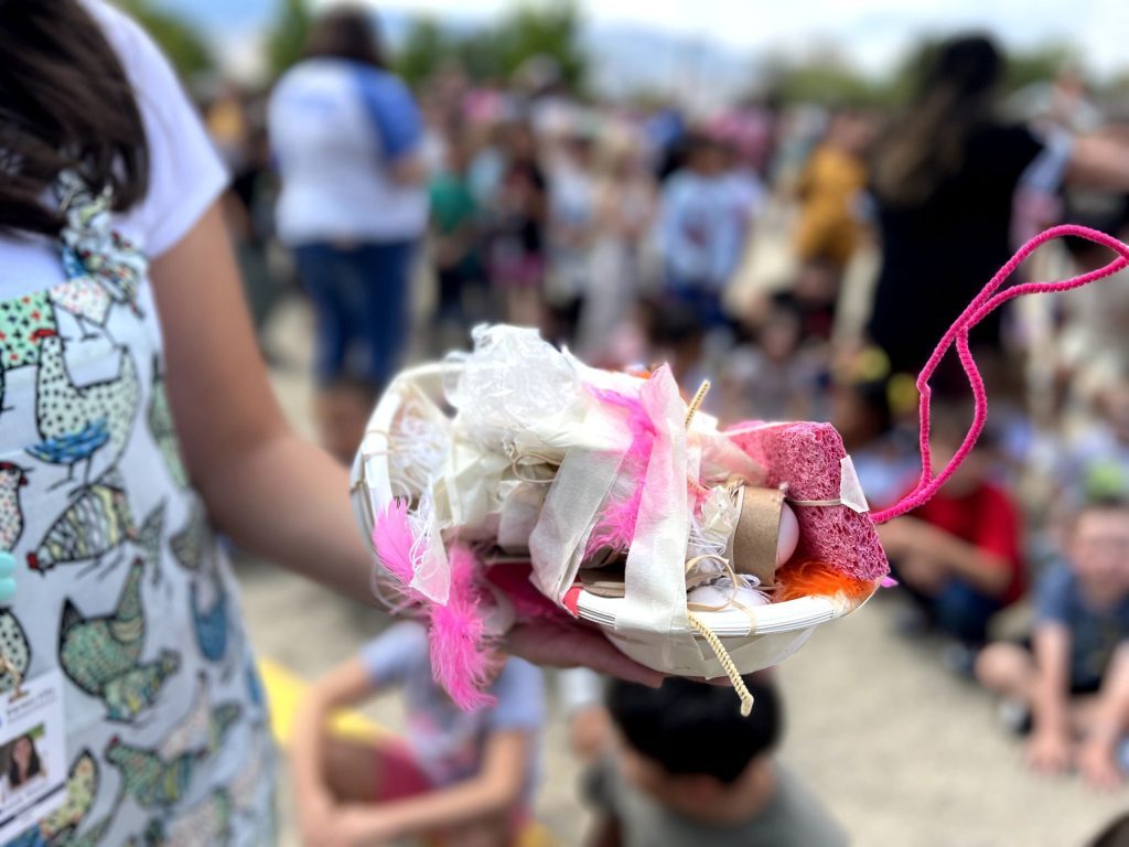 Empire Elementary cracks open creativity with STEM egg drop challenge