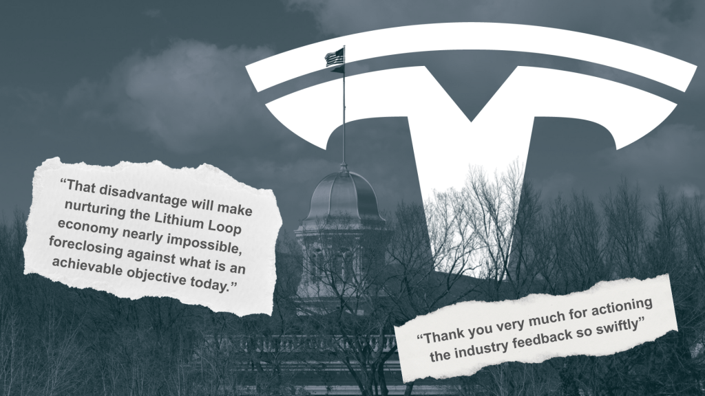 Regulations called for stricter rules on Nevada’s battery sector. Tesla objected, and won