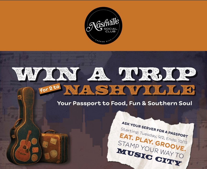 Nashville Social Club Launches ‘Passport to Nashville’ Giveaway with Grand Prize Trip to Music City