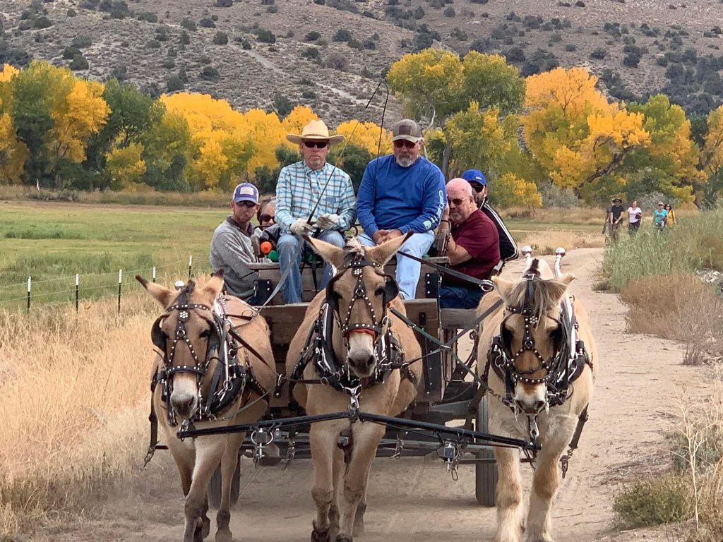 Friends of Silver Saddle Ranch host fall wagon rides, plus rides in downtown Carson City for Mark Twain Days