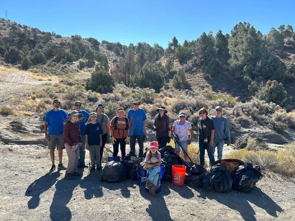 Carson City Parks and Recreation thanks volunteers for clean up help; next scheduled for October 11, sign up today