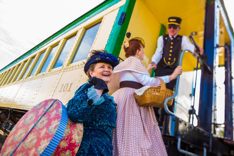 The Virginia Truckee Railroad Presents the Masquerade Murder Mystery Train