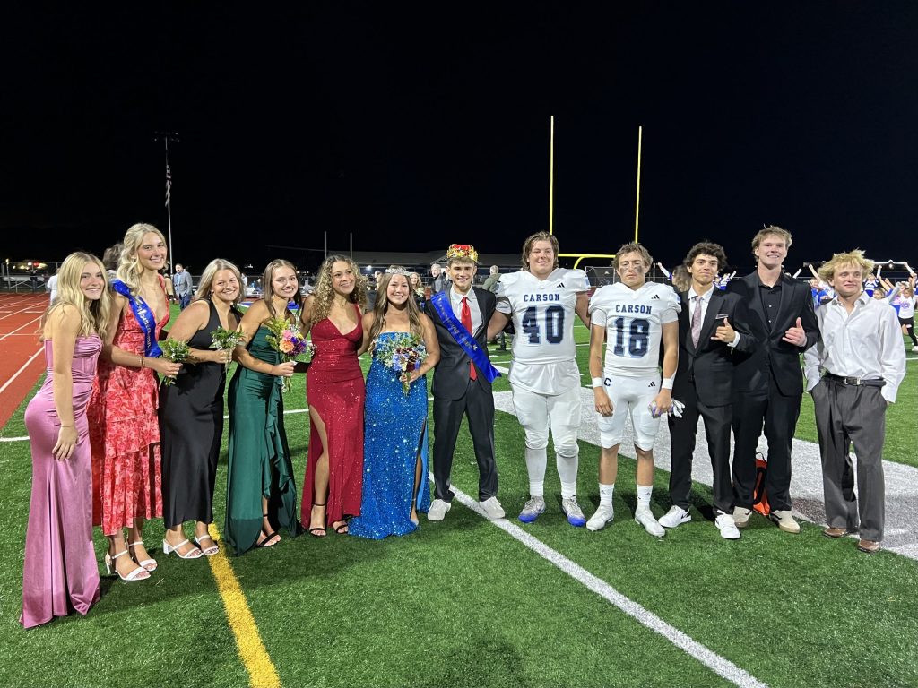 PHOTOS: Carson High School celebrates homecoming court