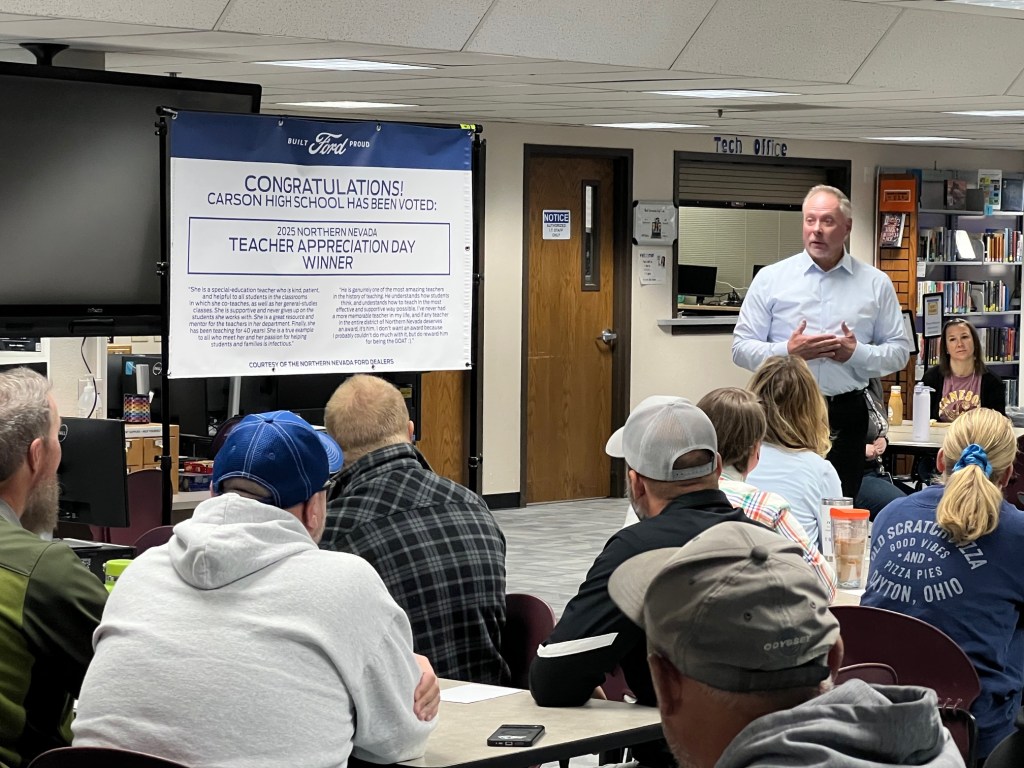 Northern Nevada Ford Dealers honor Carson High teachers with $35,000
