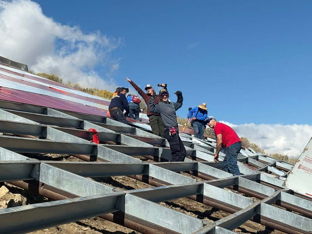 C-Hill Flag Retirement time-lapse video from Saturday