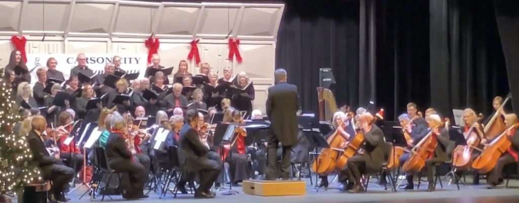 Carson City Symphony and Carson Chamber Singers begin annual Holiday Treat Concert rehearsals