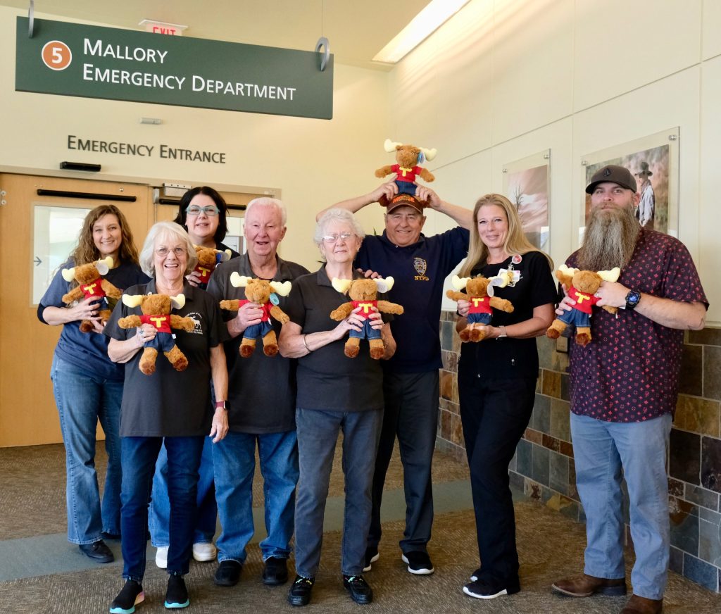 Carson City Moose Lodge donates Tommy Moose Dolls to Carson Tahoe for children in ER