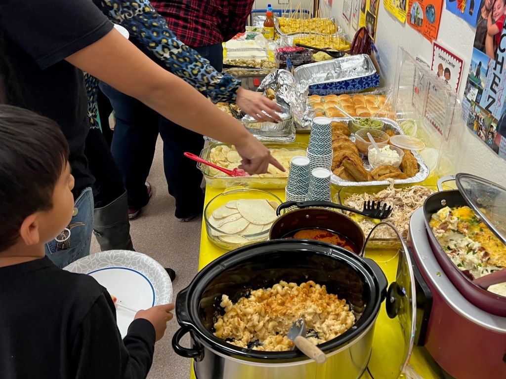 Carson City School District students celebrate Thanksgiving early