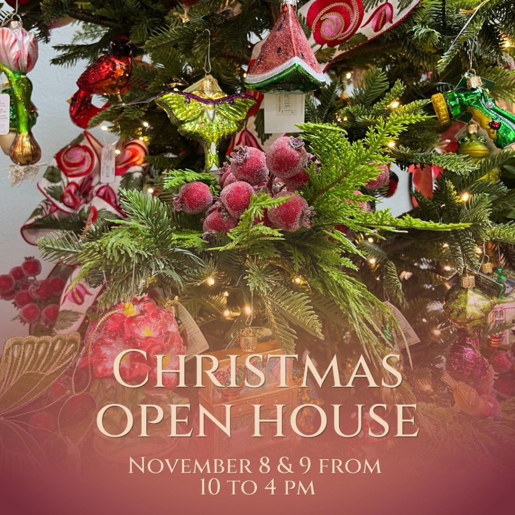 Happening this weekend: Gather in color at Greenhouse Garden Center Christmas Open House