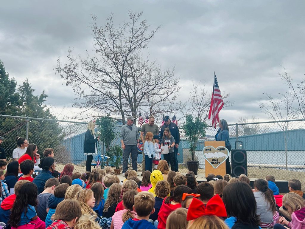 Carson Montessori Charter School hosts Veterans Day ceremony honoring local service members