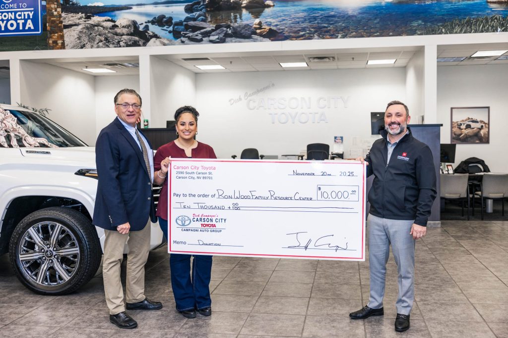 Ron Wood Center launches holiday fundraiser with help from Carson City’s Campagni Auto Group